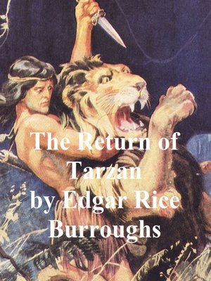 cover image of The Return of Tarzan, Second Novel of the Tarzan Series